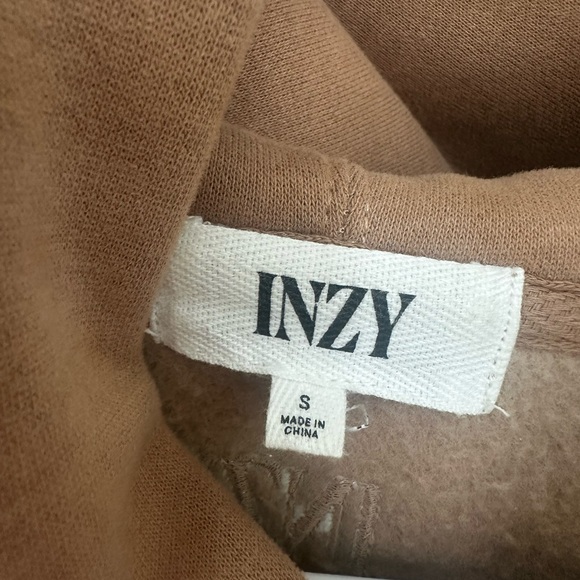 INZY brand tan hoodie - Picture 4 of 5